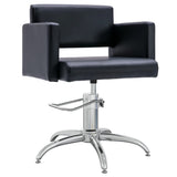 Vidaxl Salon chair artificial leather black