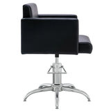 Vidaxl Salon Chair umělá kůže černá