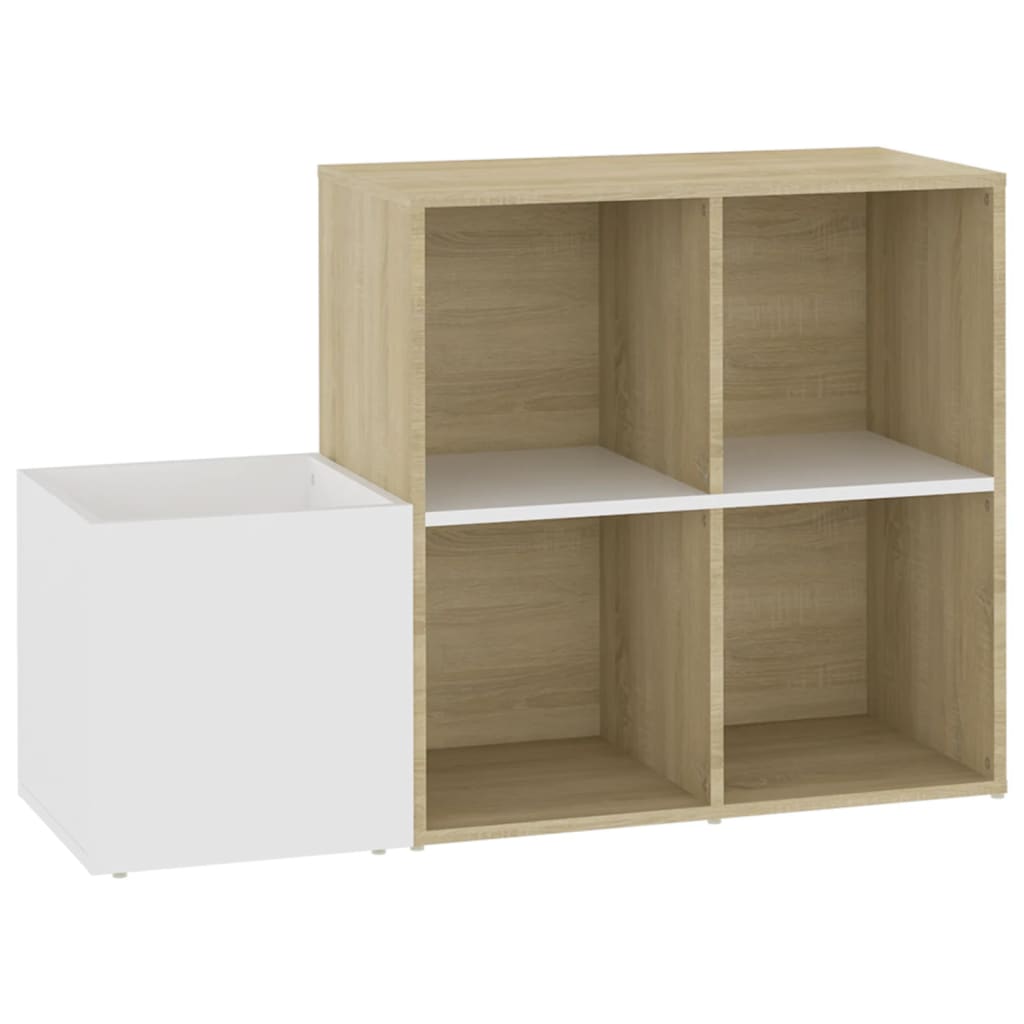 Vidaxl Späicheren Cabinet 105x33,5x70 cm veraarbecht Holzwäsch an Sonoma Oakfaarf