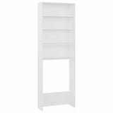 Vidaxl Waschmaschinenschrank 64x24x190 cm Weiß