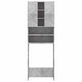Vidaxl Waschmaschinenschrank 64x25,5 x 190 cm Betonpreis