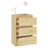 Vidaxl nachtkastjes 2 st 40x29,5x64 cm massief grenenhout
