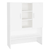 Vidaxl Waschmaschinenschrank 70,5 x 25,5 x 90 cm Weiß
