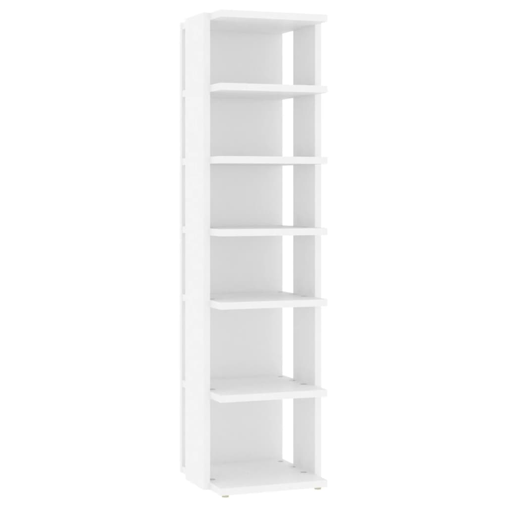 Vidaxl Schong Cabinet 27.5x2712 CM verschafft Holz White