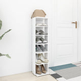 Vidaxl Schong Cabinet 27.5x2712 CM verschafft Holz White