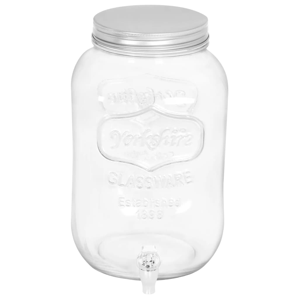 Vidaxl drankdispenser 8050 ml glas