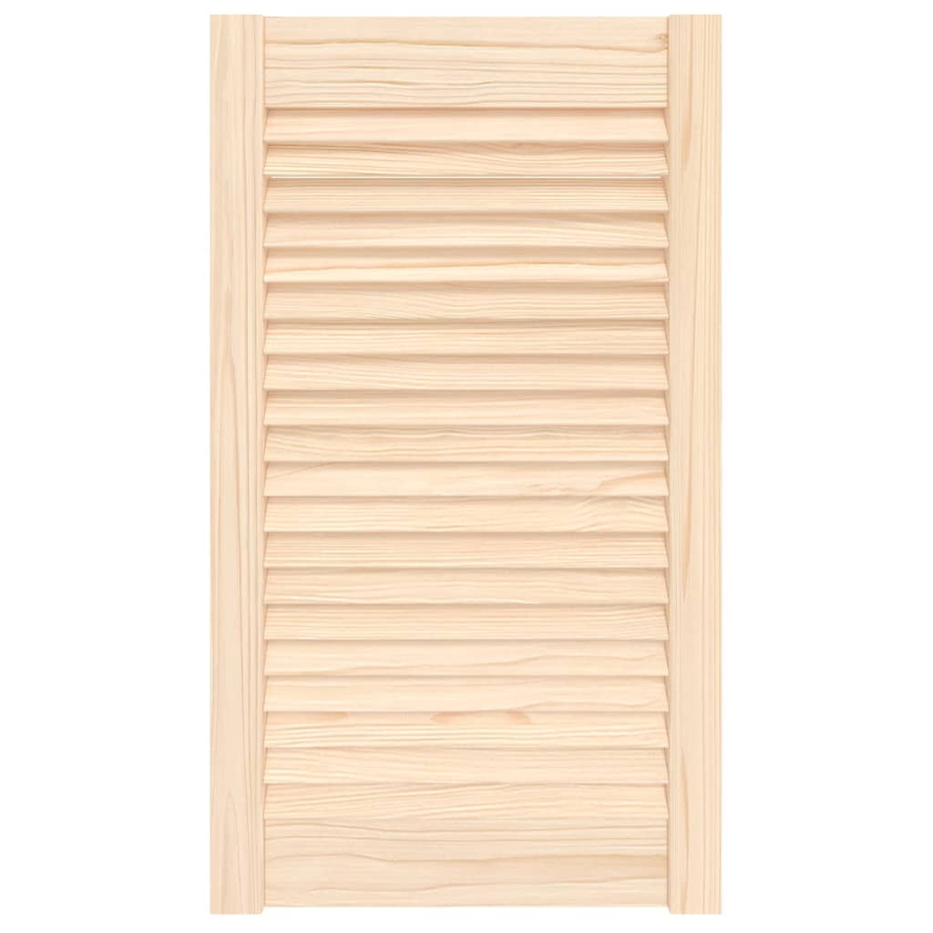 Puerta del gabinete Vidaxl con listones de 69x39.4 cm de pino sólido