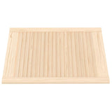 VIDAXL -Schranktüren mit Lamellen 2 PCs 69 x 49,4 cm Festkiefer