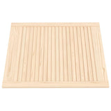 VIDAXL -Schranktüren mit Lamellen 4 -Stcs 69x59.4 cm Festkiefer