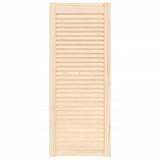 VIDAXL -Schranktür mit Lamellen 99,3 x 39,4 cm Festkiefer