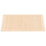 VIDAXL -Schranktüren mit Lamellen 2 -Stcs 99,3 x 49,4 cm Festkiefer