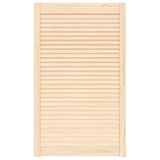 VIDAXL -Schranktür mit Lamellen 99,3 x 59,4 cm Festkiefer