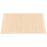 VIDAXL -Schranktüren mit Lamellen 2 -Stcs 99,3 x 59,4 cm Festkiefer