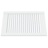 Vidaxl Schranktür mit Lamellen 61,5x39,4 cm Festkiefer weiß weiß