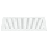 Vidaxl Schranktür mit Lamellen 99,3 x 39,4 cm Festkiefer weiß