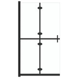 Bidaxl Walk-In duschvägg Collapsible 90x190 cm ESG-GLAS transparent