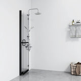 Vidaxl Walk-in Walk-In Wall Croppecible 100x190 cm ESG-Glas Transparent