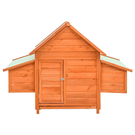 Vidaxl Chicken Coop 150x96x110 cm Festkieferholz