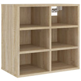 Vidaxl schoenenkast 52,5x30x50 cm sonoma eikenkleurig