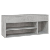 Vidaxl Schuere Bank 105x30X45 cm veraarbechte Holz Vendongrijs