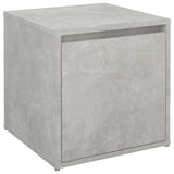 VIDAXL -Speicherbox mit Schublade 40,5 x 40 x 40 cm verarbeiteter Holzbetonpreis