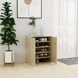 Vidaxl Schong Cabinet 60x3X70 cm Propertéiert Holz Sonoma Oakfaarf