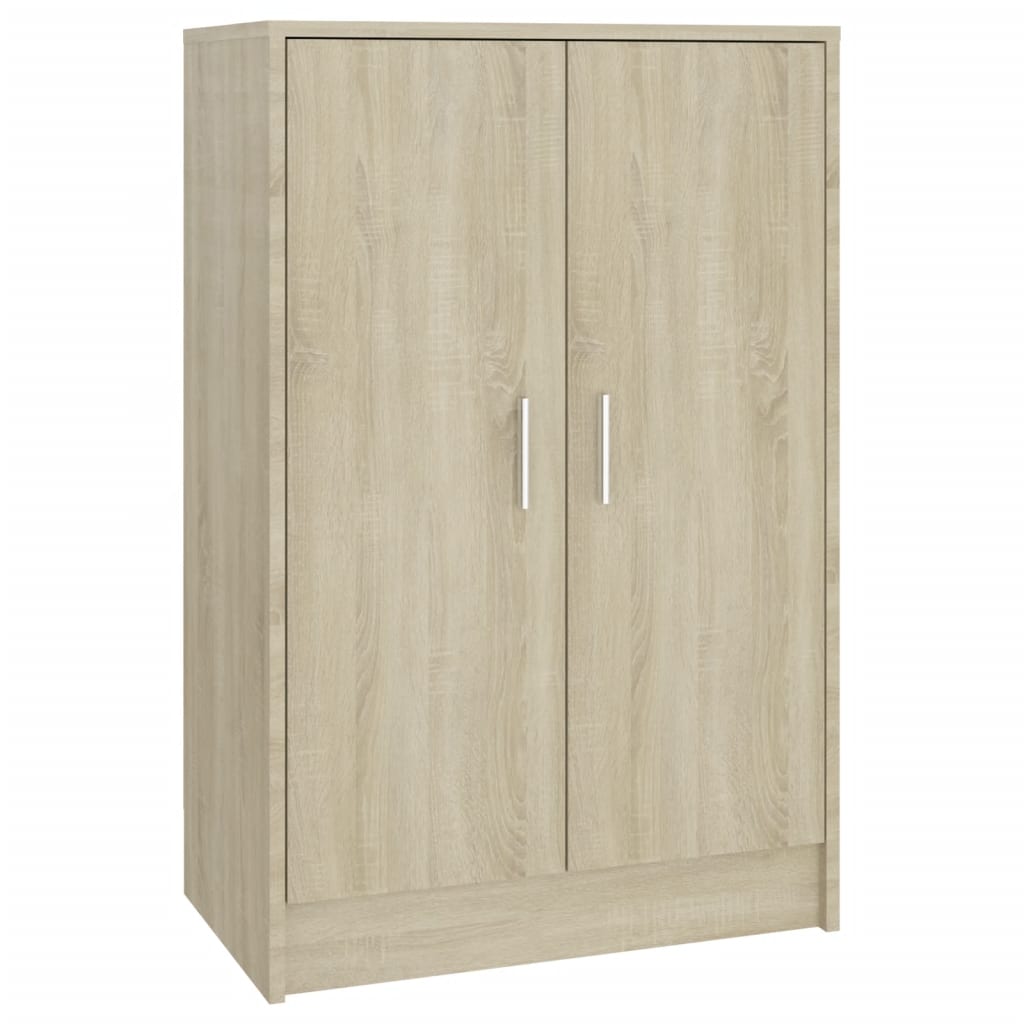 Vidaxl Cabinet da scarpe 60x35x92 cm Properpata in legno Oak colorato