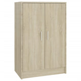 Vidaxl Shoe cabinet 60x35x92 cm Properted Wood Sonoma Oak colored