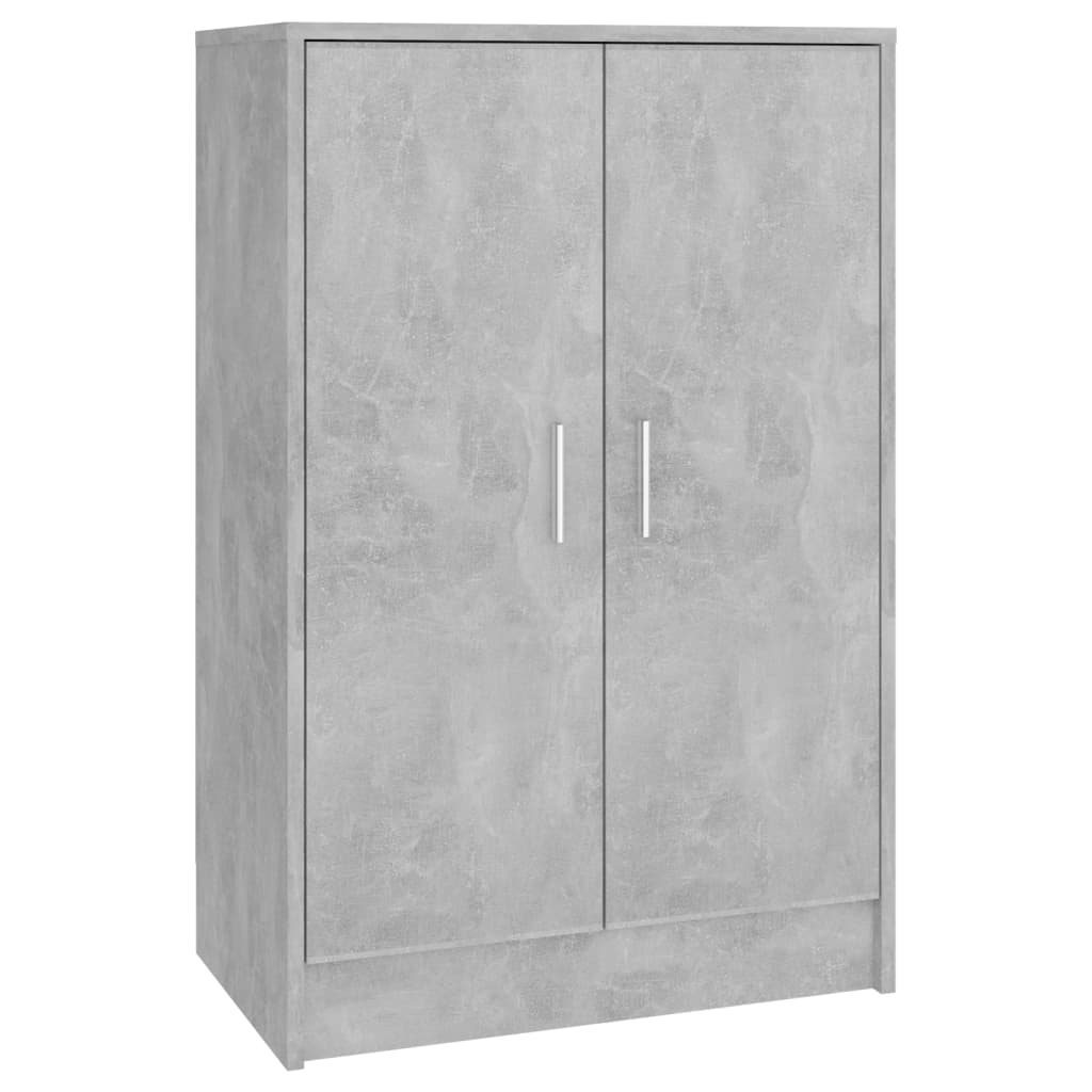 VidaXL shoe cabinet 60x35x92 cm processed wood concrete price