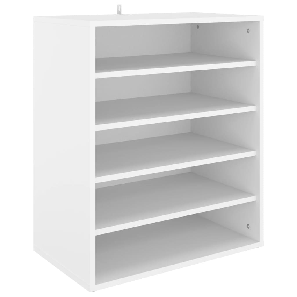 Vidaxl Schong Cabinet 60x3X70 cm veraarbecht mat Holzwäiss