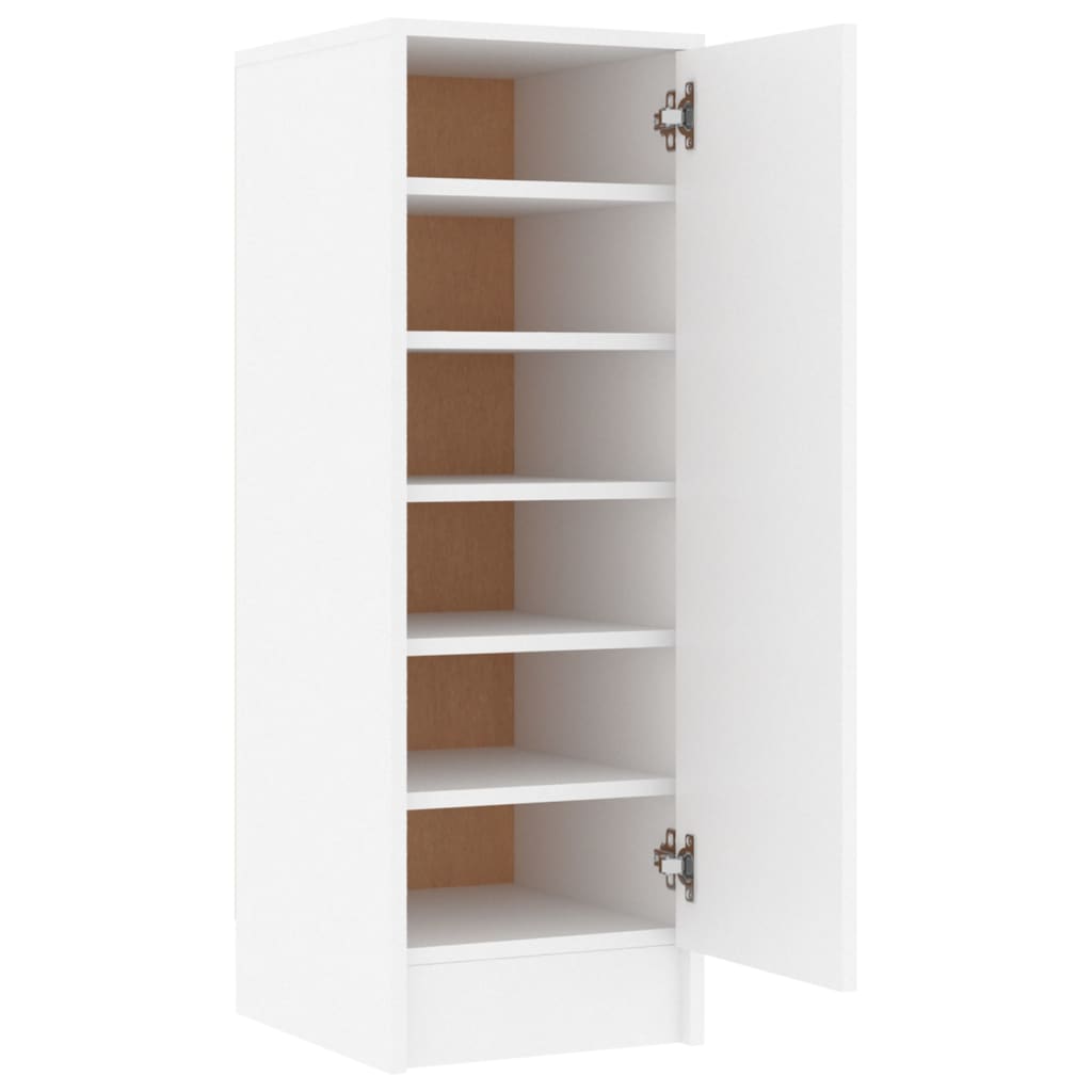 Vidaxl Schong Cabinet 32x3x92 CM verschafft Holz White