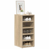 Vidaxl Schuhschränke 2 Stcs 31.5x35x70 cm Holz Sonoma Eiche Farbe