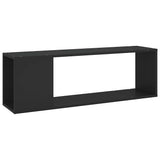 Vidaxl tv-meubel 100x24x32 cm bewerkt hout zwart