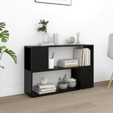 Vidaxl boekenkast 100x24x63 cm bewerkt hout zwart