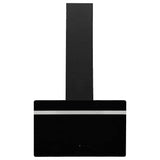 Vidaxl Wandextraktionshaube 60 cm Stahl und geschmittertes Glas schwarz