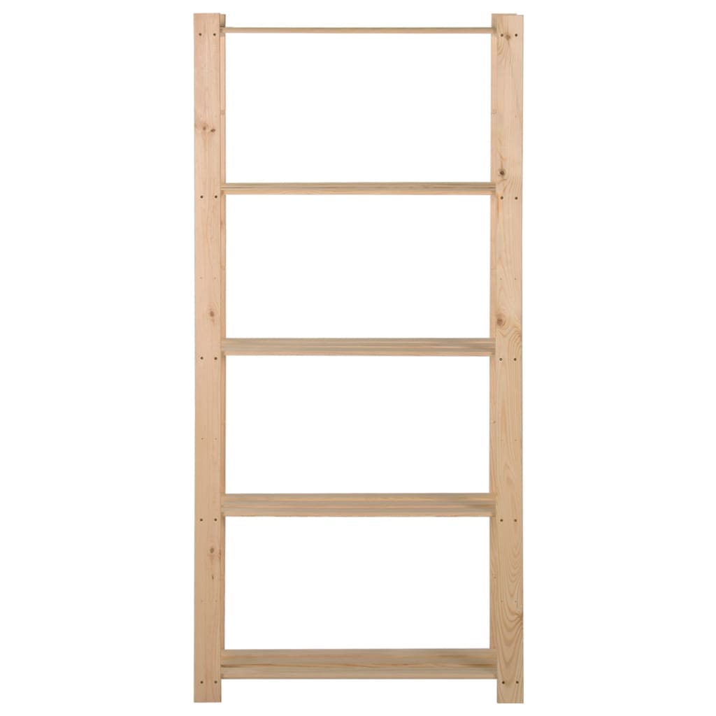 Vidaxl Späichere Rack 5-Layer 80x28,5x170 cm folitesch Péng