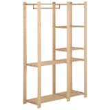 Vidaxl Kleedung Rack 110x38x170 cm zolidd Péng