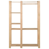 Vidaxl Kleedung Rack 110x38x170 cm zolidd Péng