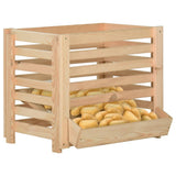 Vidaxl Potato Plebst 60x40x50 cm Pine solide