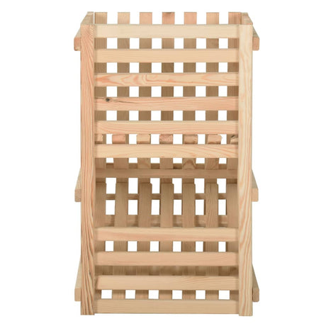 Vidaxl -Kartoffel plist 50 x 50 x 80 cm Festkiefer