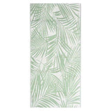 Vidaxl außerhalb des Teppichs Aakil 80x150 cm Polypropengrün