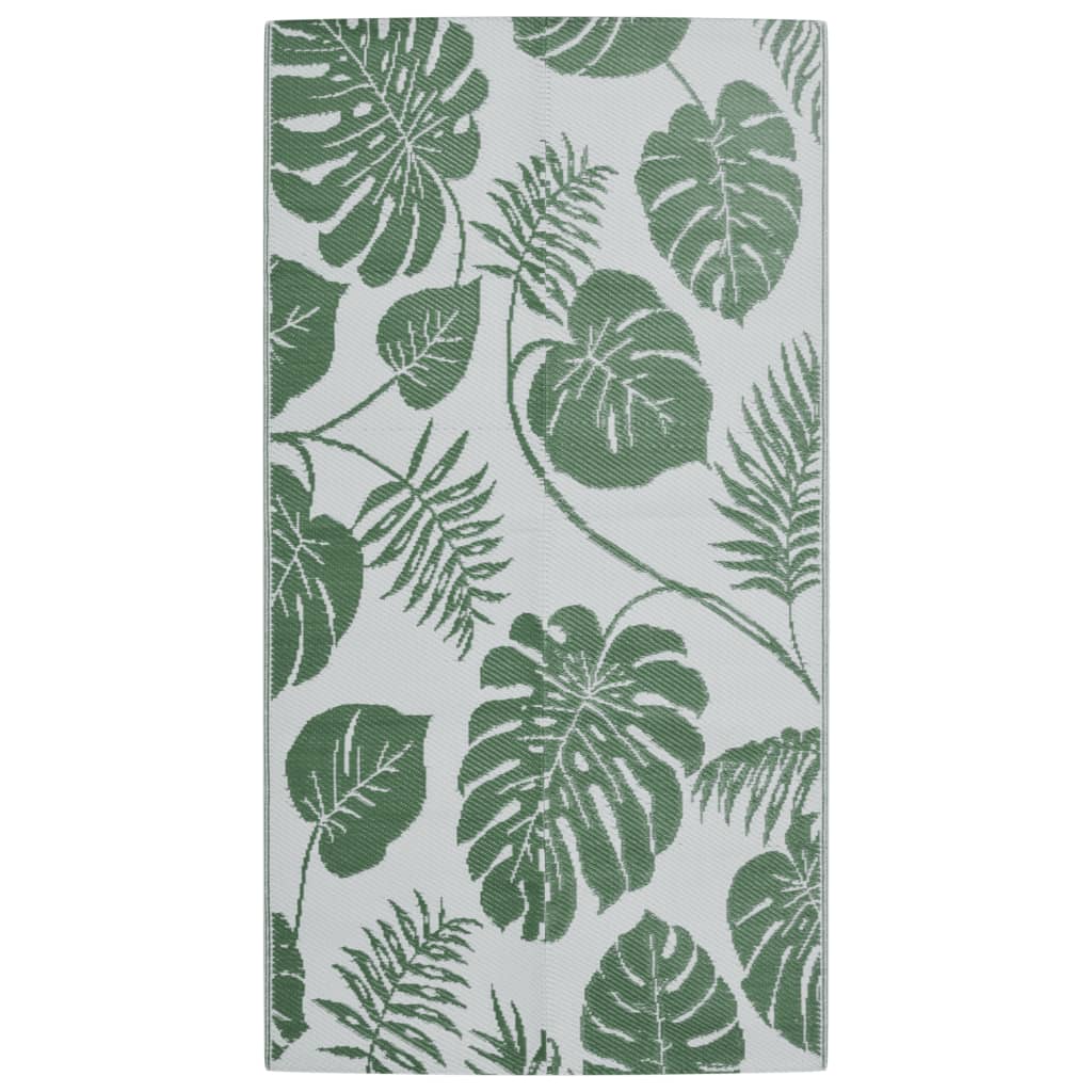 Vidaxl outside rug 80x150 cm polypropene green