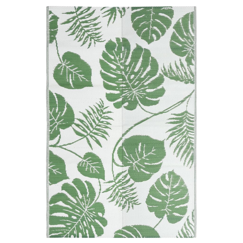 VidaXL outside rug 190x290 cm polypropene green