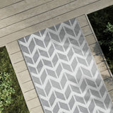Vidaxl außerhalb des Teppichs Arakil 80x250 cm pp grau