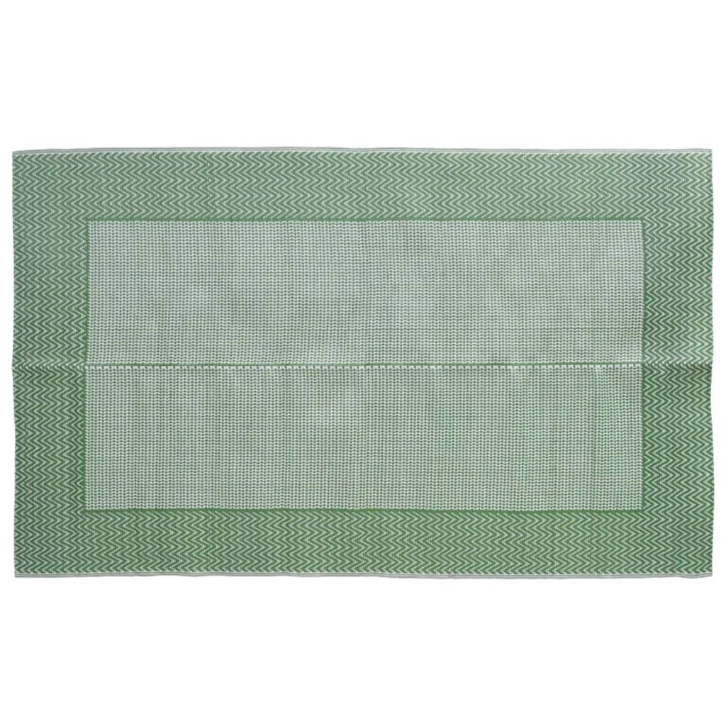 Vidaxl außerhalb des Teppichs Arakil 120x180 cm pp grün