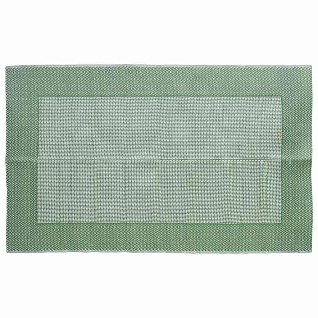 Vidaxl außerhalb des Teppichs Arakil 120x180 cm pp grün