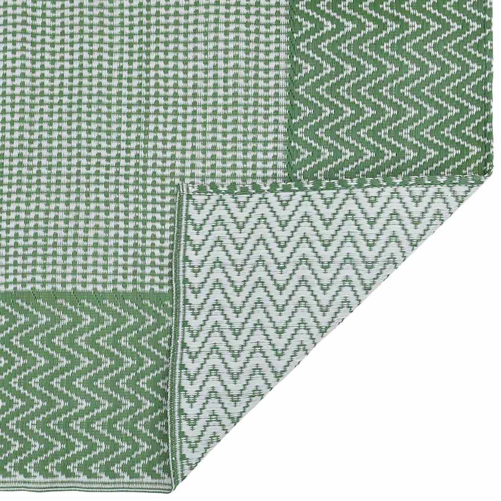 Vidaxl außerhalb des Teppichs 140x200 cm pp grün
