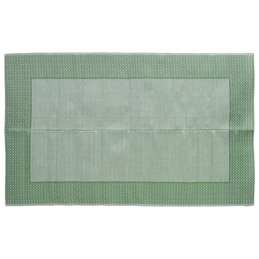 Vidaxl außerhalb des Teppichs Arakil 160x230 cm Polypropengrün