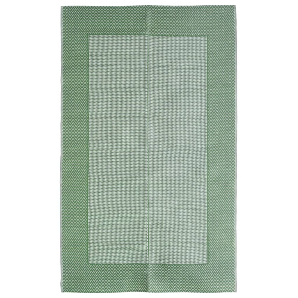 VidaXL outside rug 190x290 cm polypropene green