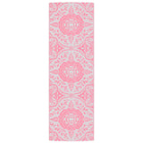 VIDAXL Outside Rug 80x250 cm Polypropen rosa